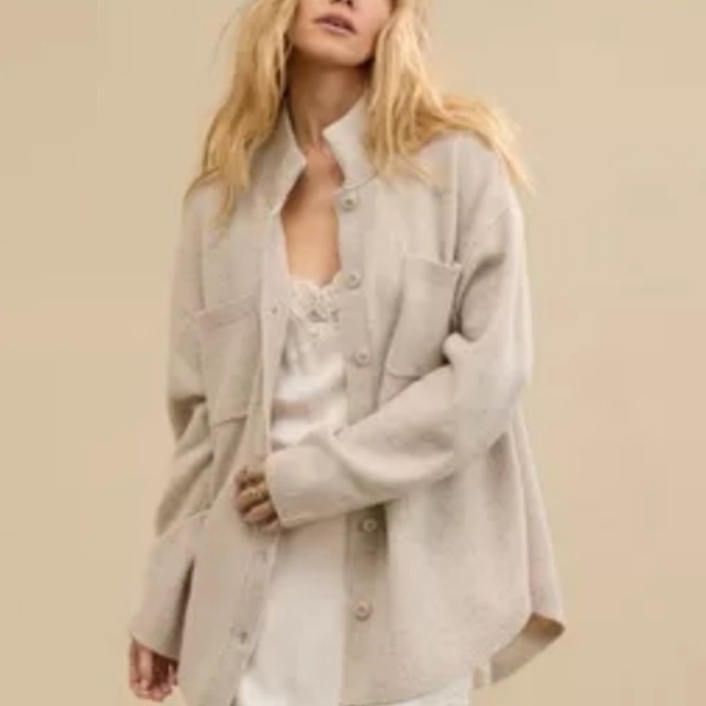 Aerie Button Up Sweater Cardigan
